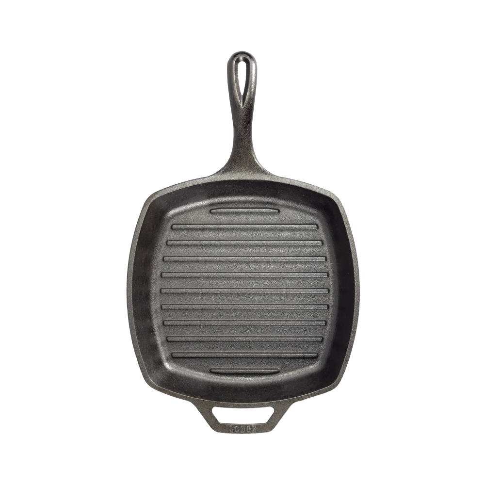 Wildlife Series™ 10.5 Inch Square Cast Iron Fish Grill Pan