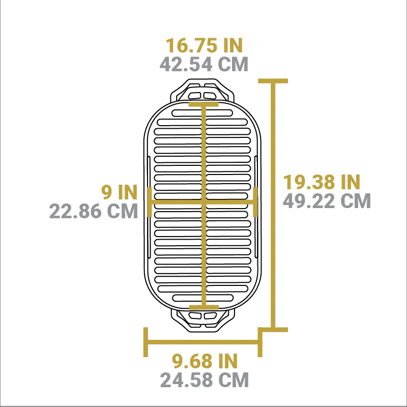 Sportsman’s Pro Cast Iron Grill