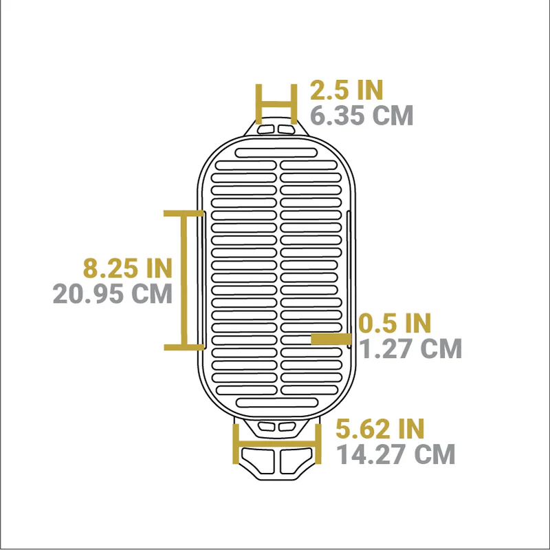 Sportsman’s Pro Cast Iron Grill