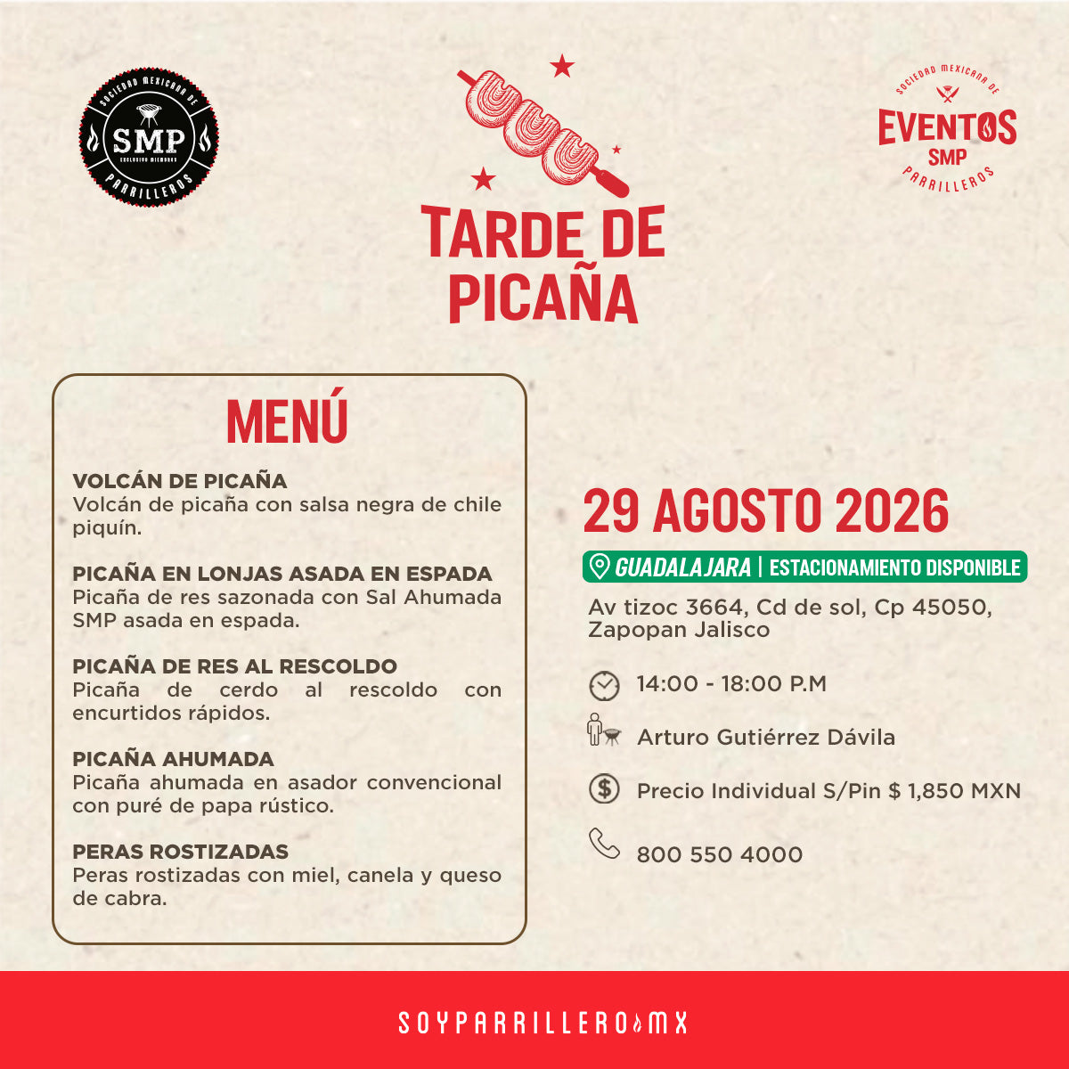 Tarde de Picaña | Guadalajara | 29 Agosto