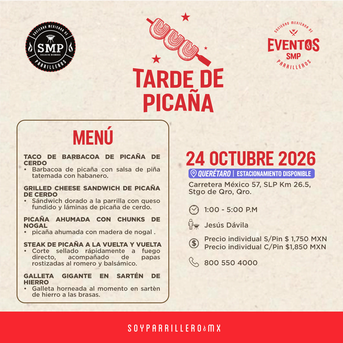 Tarde de Picaña | Querétaro | 24 Octubre