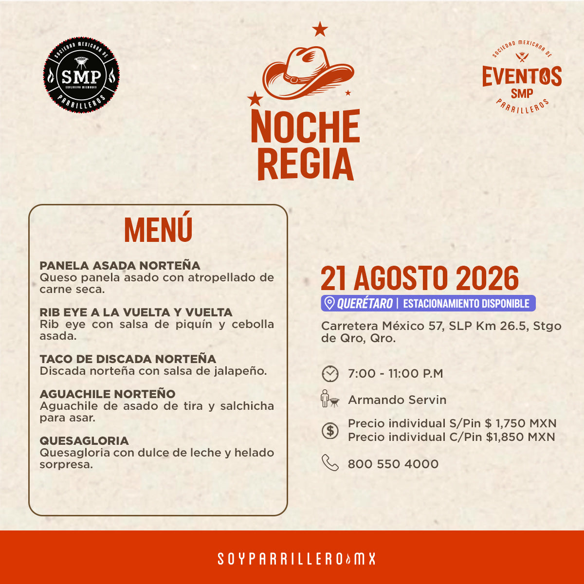 Noche Regia | Querétaro | 21 Agosto