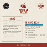 Noche de Rib eye | Cumbres | 15 mayo