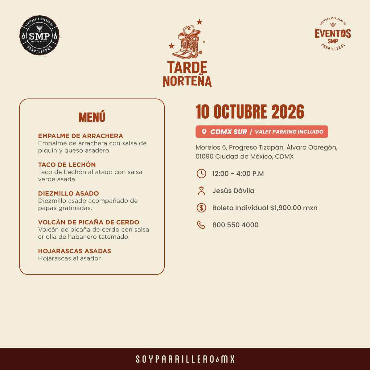 Tarde Norteña | CDMX Sur | 10 Octubre