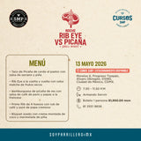 Noche de Rib Eye vs Picaña  | CDMX Sur | 13 mayo