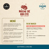 Noche de Rib Eye | CDMX Sur | 18 marzo