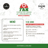 Fan Feast | CDMX Sur | 11 junio