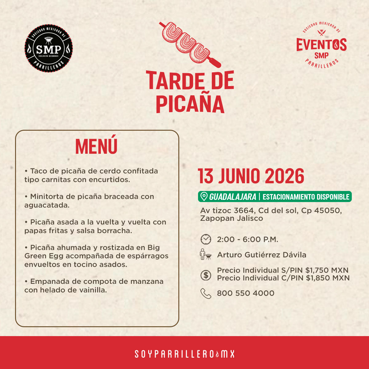 Tarde de Picaña | Guadalajara | 13 junio