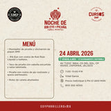 Noche de  Rib eye vs picaña | Guadalajara | 24 abril