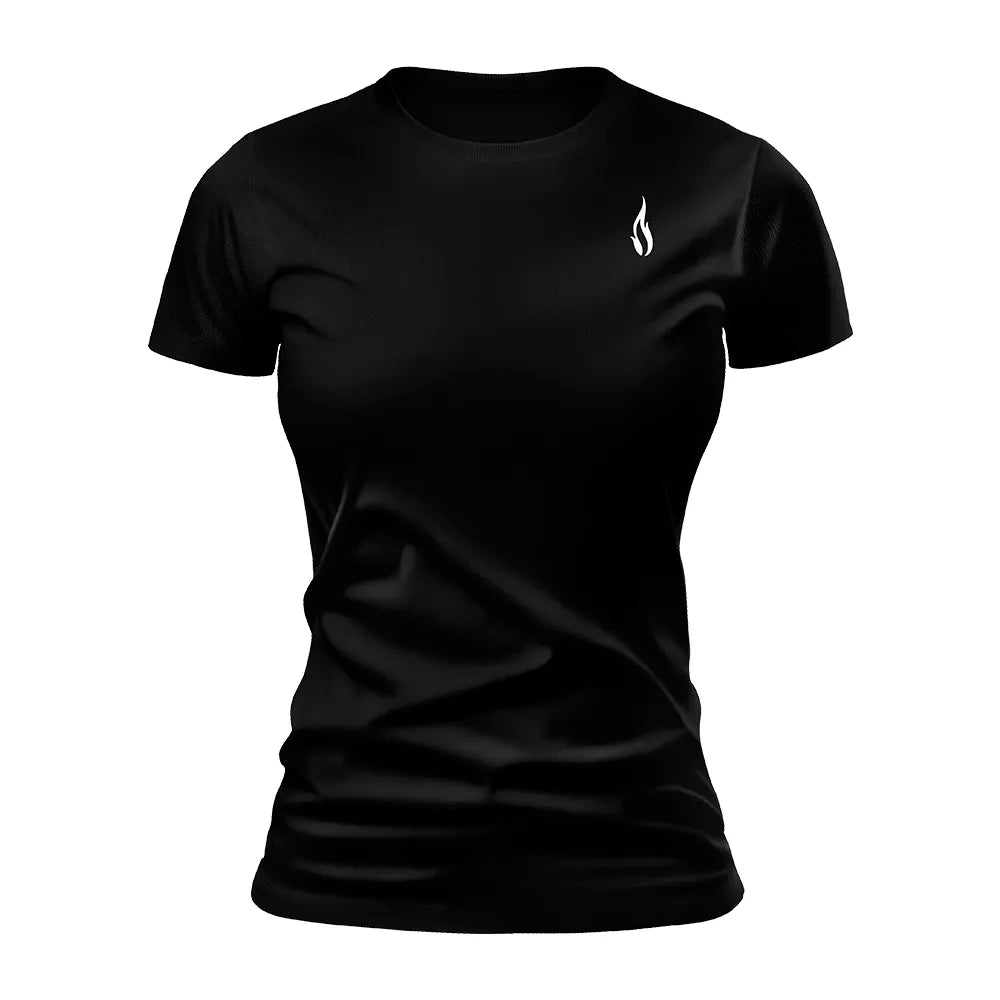 Playera GM x Acción Poética Negro Abrazame