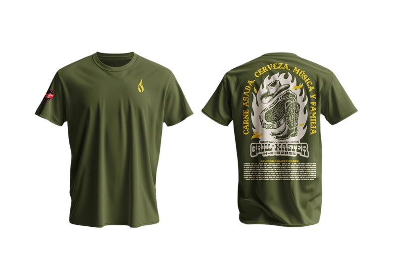 Playera Conmemorativa Grill Master H-E-B 2025