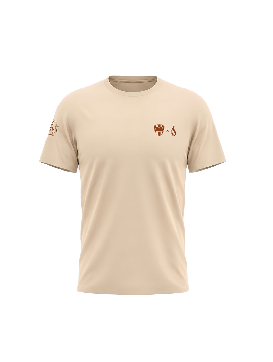 Playera Rayados Parrilleros x SMP ivory