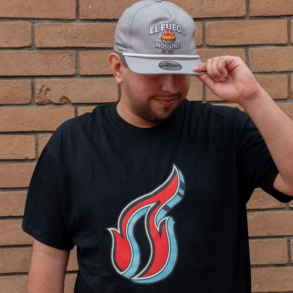 Playera Flama Bicolor