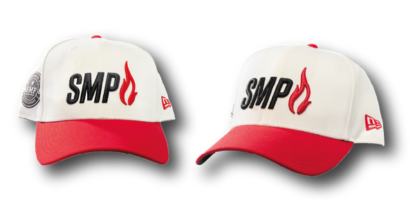 Gorra SMP Blanca/Roja 9Seventy