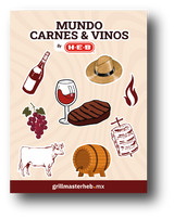 Planilla Stickers Grill Master H-E-B 2025