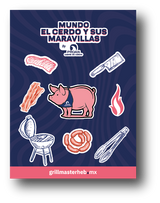 Planilla Stickers Grill Master H-E-B 2025