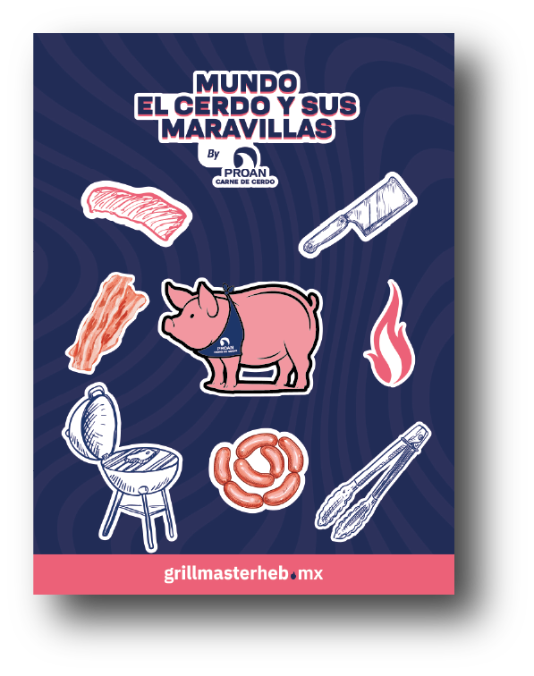 Planilla Stickers Grill Master H-E-B 2025