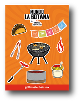 Planilla Stickers Grill Master H-E-B 2025