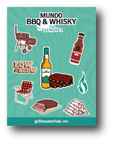 Planilla Stickers Grill Master H-E-B 2025