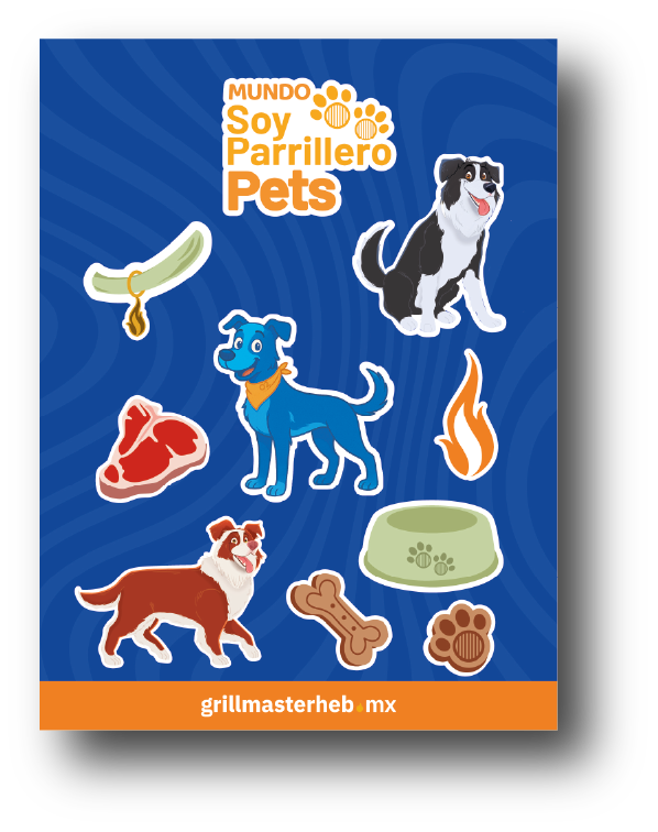 Planilla Stickers Grill Master H-E-B 2025