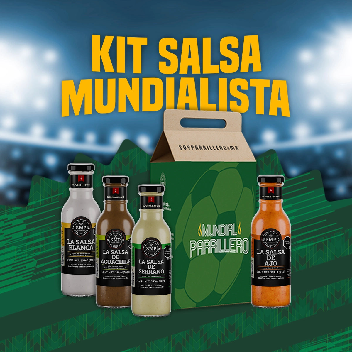 Kit Salsa Mundialista