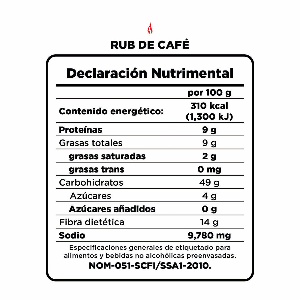 Tabla Nutrimental