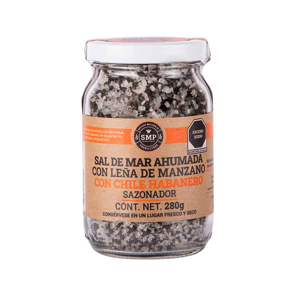 Sal Ahumada en leña de manzano Habanero SMP