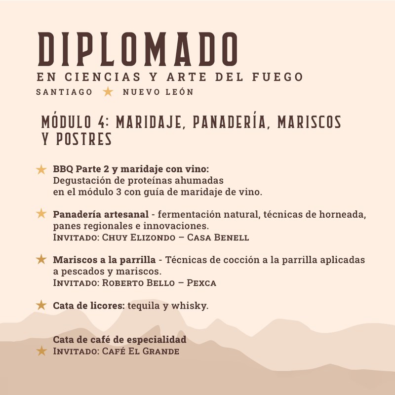 Diplomado en Ciencias y Arte del Fuego | Santiago | 15 al 19 de Octubre