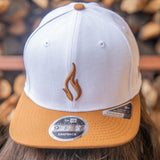 SMP Fire 9Fifty Flama Snapback Abierta Dorado