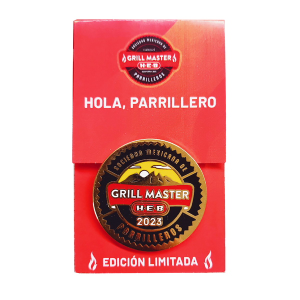 Pin Conmemorativo Grill Master HEB 2023