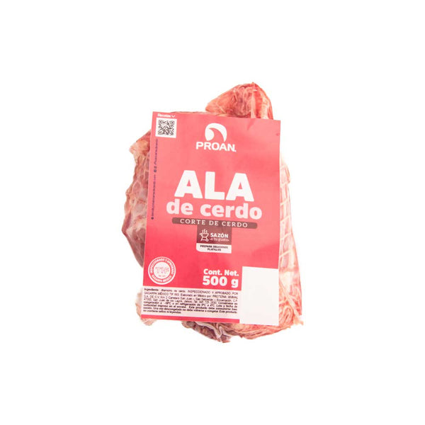 Ala de Cerdo 500 gr (Exclusivo Monterrey, CDMX y Querétaro)