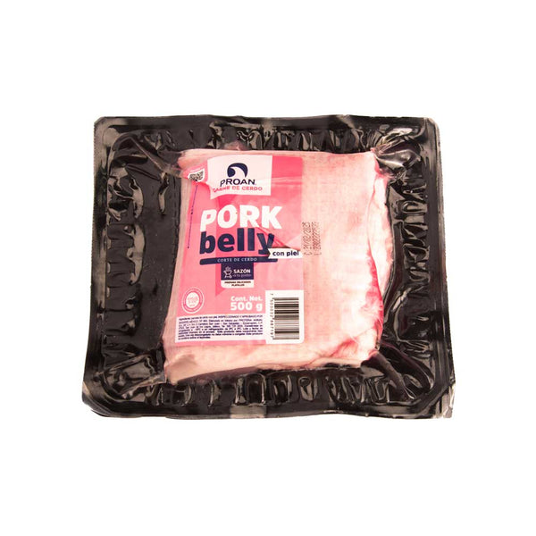 Pork Belly con Piel 500 gr (Exclusivo Monterrey, CDMX y Querétaro)