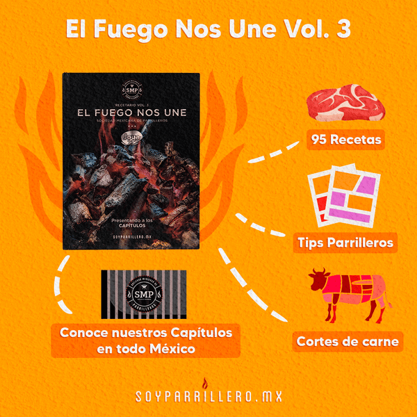 Recetario "El Fuego Nos Une" Vol. 3