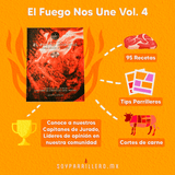 Recetario "El Fuego Nos Une" Vol. 4