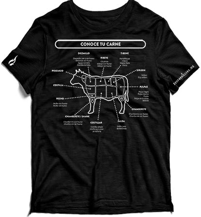 Playera Conoce tu Carne